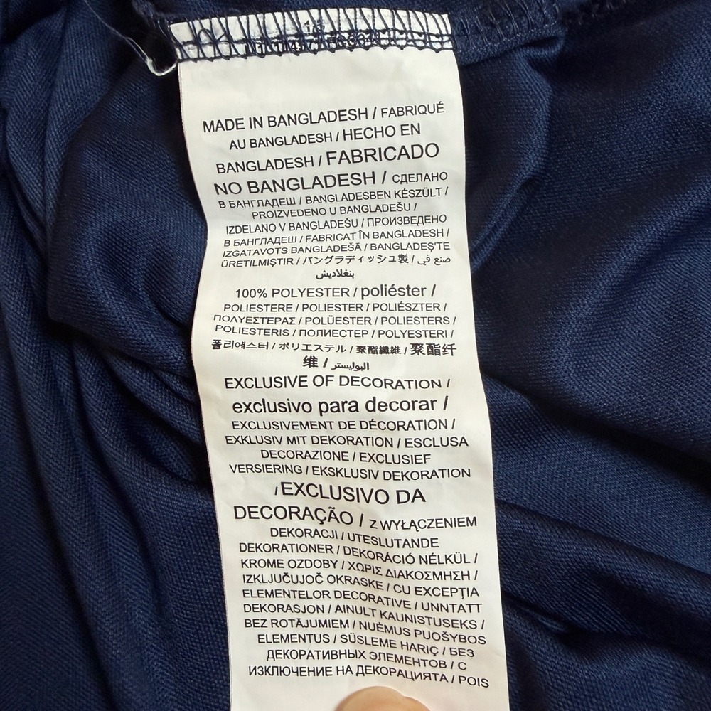 Fanatics Cleveland Guardians Mens 5XL Navy Blue Quarter Zip Pullover Performance - Picture 7 of 9